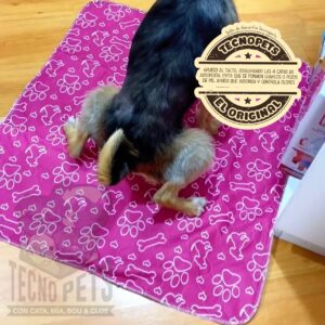 Pee Pads Lavable 80x90cm Diseño Fuscia Pañal Entrenamiento Absorbente