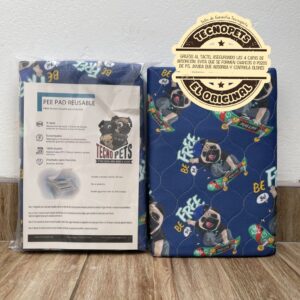 Pack 2 Unidades Pee Pads Lavables 80x90cm Be Free Pañal Entrenamiento Absorbente