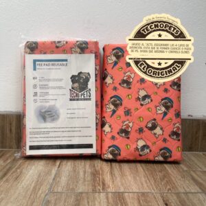 Pack 2 Unidades Pee Pads Lavables 80x90cm Love Pañal Entrenamiento Absorbente