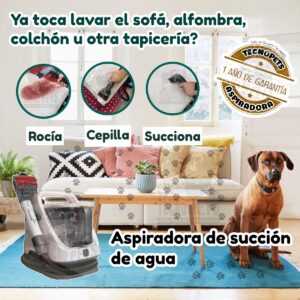 Aspiradora de succión de agua 3 en 1 (Alfombra, Tapiz, Colchón)